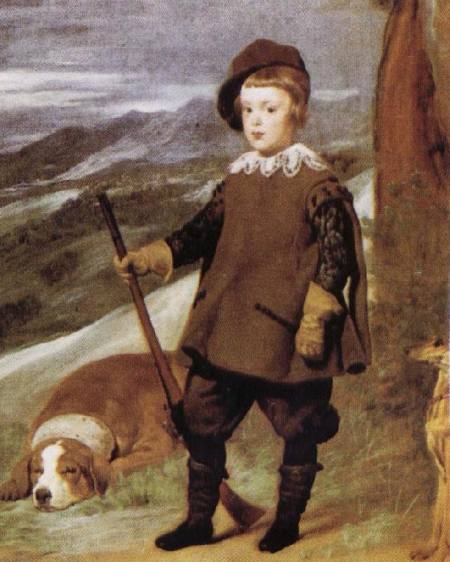 Diego Velazquez Prince Baltasar Carlos in Hunting Dress(detail) China oil painting art